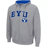 NCAA ed BYU Cougars Arch & Logo 3.0 Full-Zip Hoodie