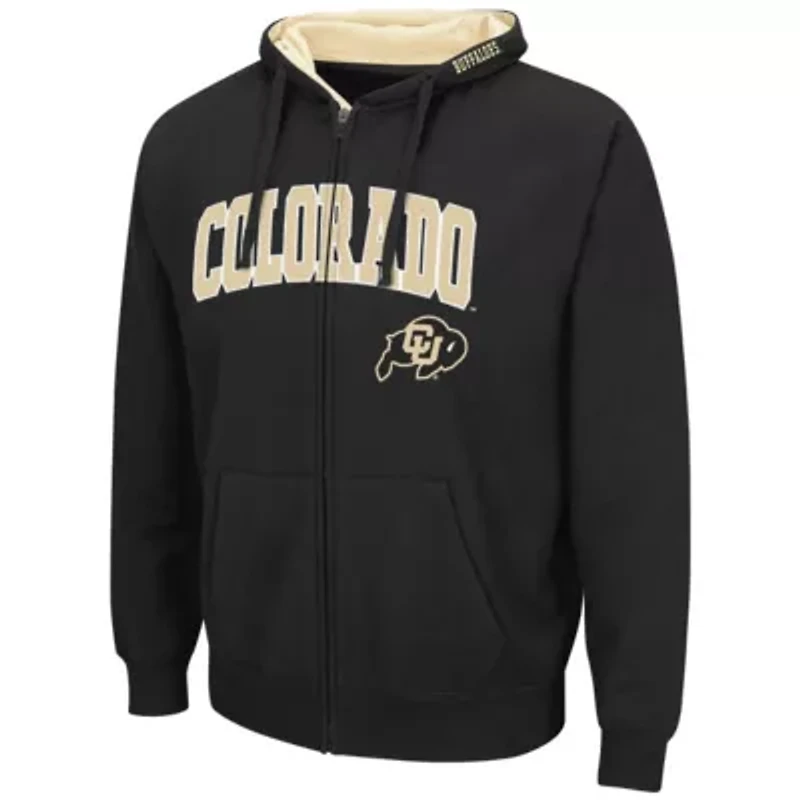 NCAA Colorado Buffaloes Arch & Logo 3.0 Full-Zip Hoodie