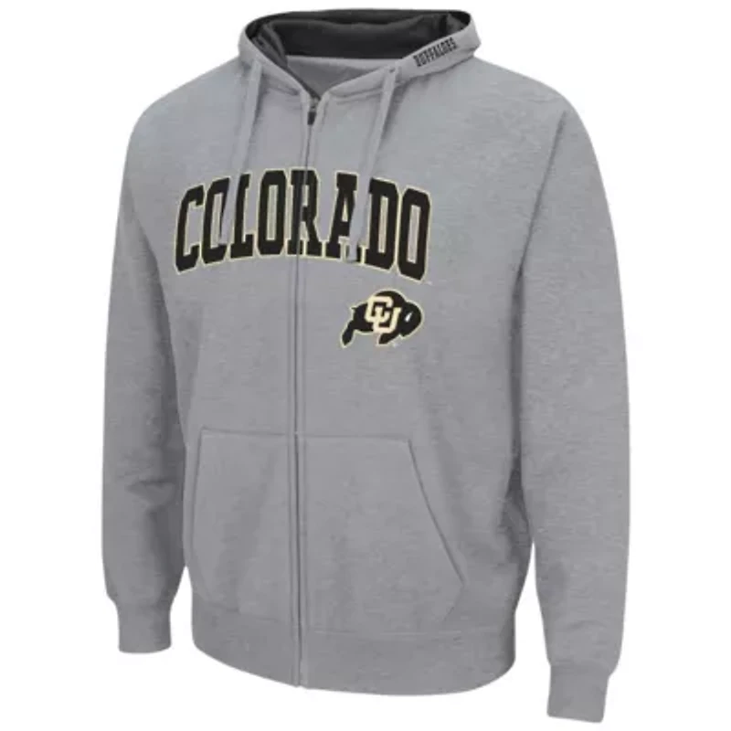 NCAA ed Colorado Buffaloes Arch & Logo 3.0 Full-Zip Hoodie