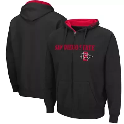 NCAA San Diego State Aztecs Arch & Logo 3.0 Full-Zip Hoodie