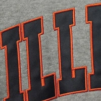 NCAA ed Illinois Fighting Illini Arch & Logo 3.0 Full-Zip Hoodie