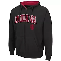 NCAA Indiana Hoosiers Arch & Logo 3.0 Full-Zip Hoodie
