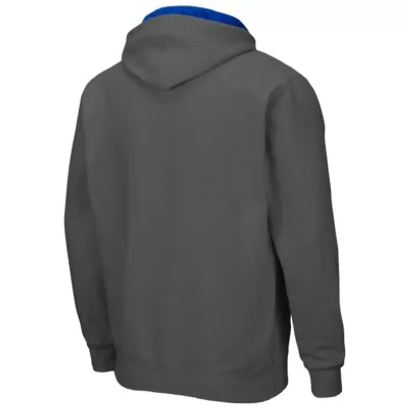 NCAA Louisiana Tech Bulldogs Arch & Logo 3.0 Full-Zip Hoodie
