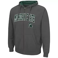 NCAA Michigan State Spartans Arch & Logo 3.0 Full-Zip Hoodie