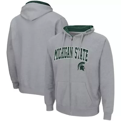 NCAA ed Michigan State Spartans Arch & Logo 3.0 Full-Zip Hoodie