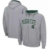 NCAA ed Michigan State Spartans Arch & Logo 3.0 Full-Zip Hoodie