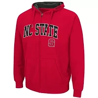 NCAA NC State Wolfpack Arch & Logo 3.0 Full-Zip Hoodie