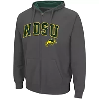 NCAA NDSU Bison Arch & Logo 3.0 Full-Zip Hoodie