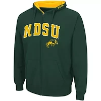 NCAA NDSU Bison Arch & Logo 3.0 Full-Zip Hoodie