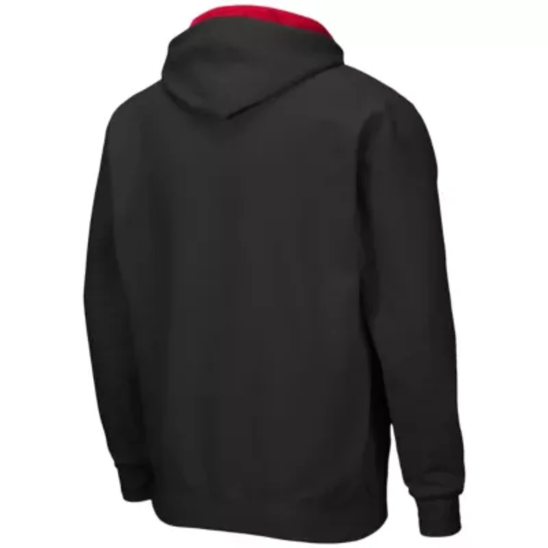NCAA Nebraska Huskers Arch & Logo 3.0 Full-Zip Hoodie