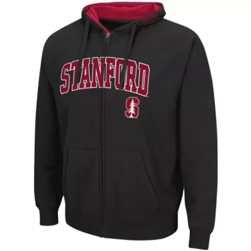 Stanford Cardinal NCAA Arch & Logo 3.0 Full-Zip Hoodie