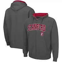 Stanford Cardinal NCAA Arch & Logo 3.0 Full-Zip Hoodie