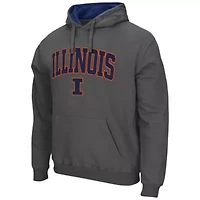 NCAA Illinois Fighting Illini Arch & Logo 3.0 Pullover Hoodie