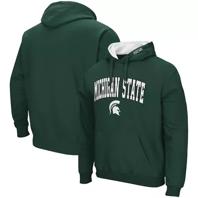 NCAA Michigan State Spartans Arch & Logo 3.0 Pullover Hoodie