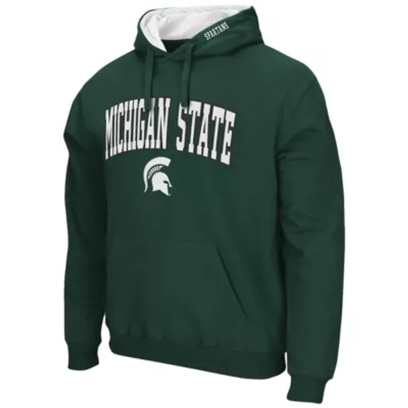 NCAA Michigan State Spartans Arch & Logo 3.0 Pullover Hoodie