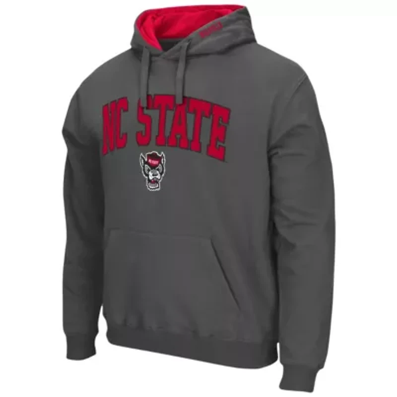 NCAA NC State Wolfpack Arch & Logo 3.0 Pullover Hoodie