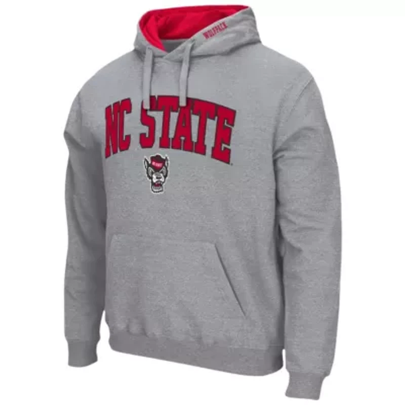 NCAA NC State Wolfpack Arch & Logo 3.0 Pullover Hoodie