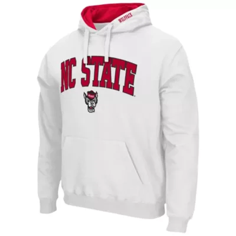 NCAA NC State Wolfpack Arch & Logo 3.0 Pullover Hoodie