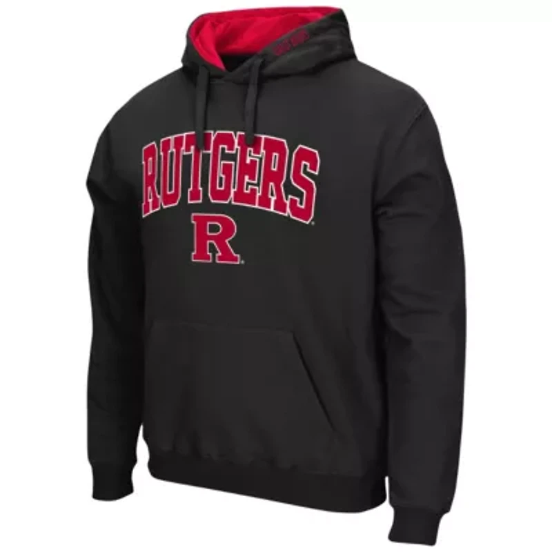 Rutgers Scarlet Knights NCAA Arch & Logo 3.0 Pullover Hoodie