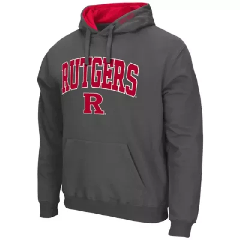 Rutgers Scarlet Knights NCAA Rutgers Knights Arch & Logo 3.0 Pullover Hoodie