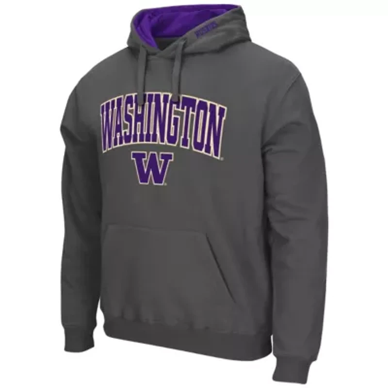 NCAA Washington Huskies Arch & Logo 3.0 Pullover Hoodie