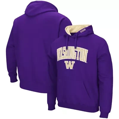 NCAA Washington Huskies Arch & Logo 3.0 Pullover Hoodie