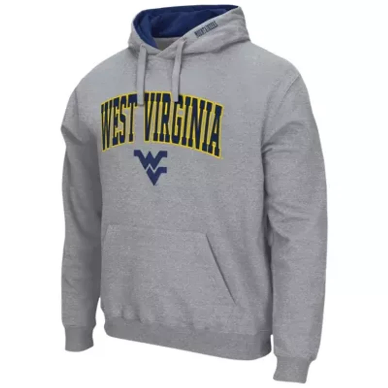NCAA West Virginia Mountaineers Arch & Logo 3.0 Pullover Hoodie