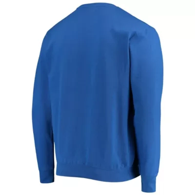 NCAA BYU Cougars Team Arch & Logo Tackle Twill Pullover Sweatshirt