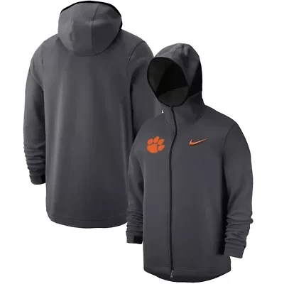NCAA Nike Clemson Tigers Tonal Showtime Full-Zip Hoodie