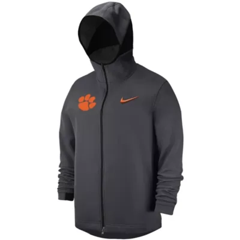NCAA Nike Clemson Tigers Tonal Showtime Full-Zip Hoodie