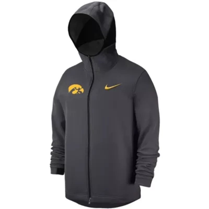 NCAA Nike Iowa Hawkeyes Tonal Showtime Full-Zip Hoodie