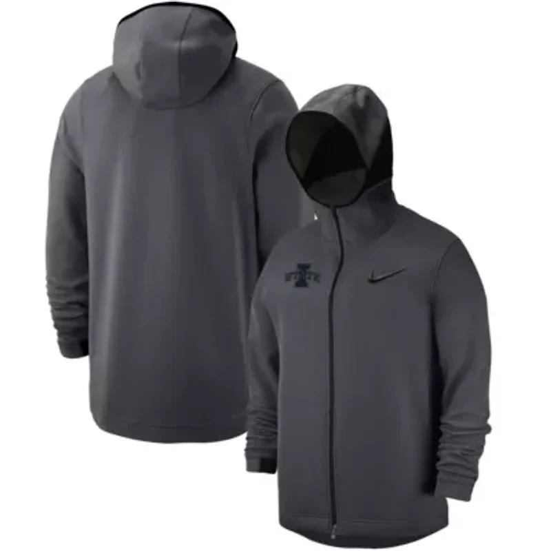 NCAA Nike Iowa State Cyclones Tonal Showtime Full-Zip Hoodie Jacket
