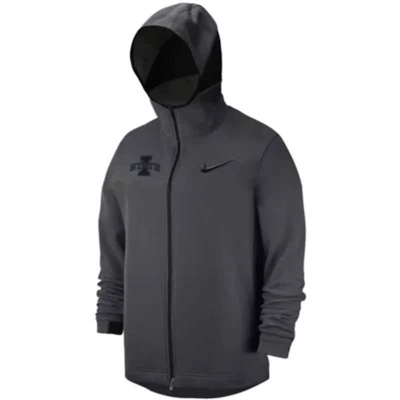 NCAA Nike Iowa State Cyclones Tonal Showtime Full-Zip Hoodie Jacket