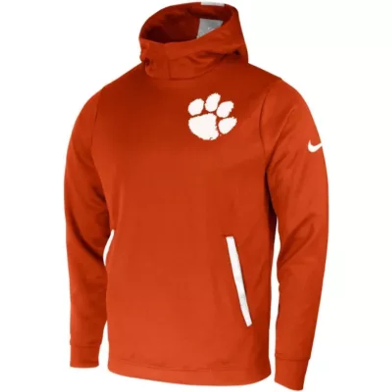 NCAA Nike Clemson Tigers 2-Hit Performance Pullover Hoodie