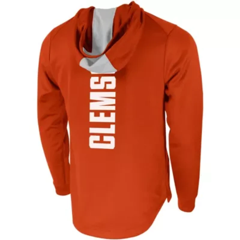 NCAA Nike Clemson Tigers 2-Hit Performance Pullover Hoodie