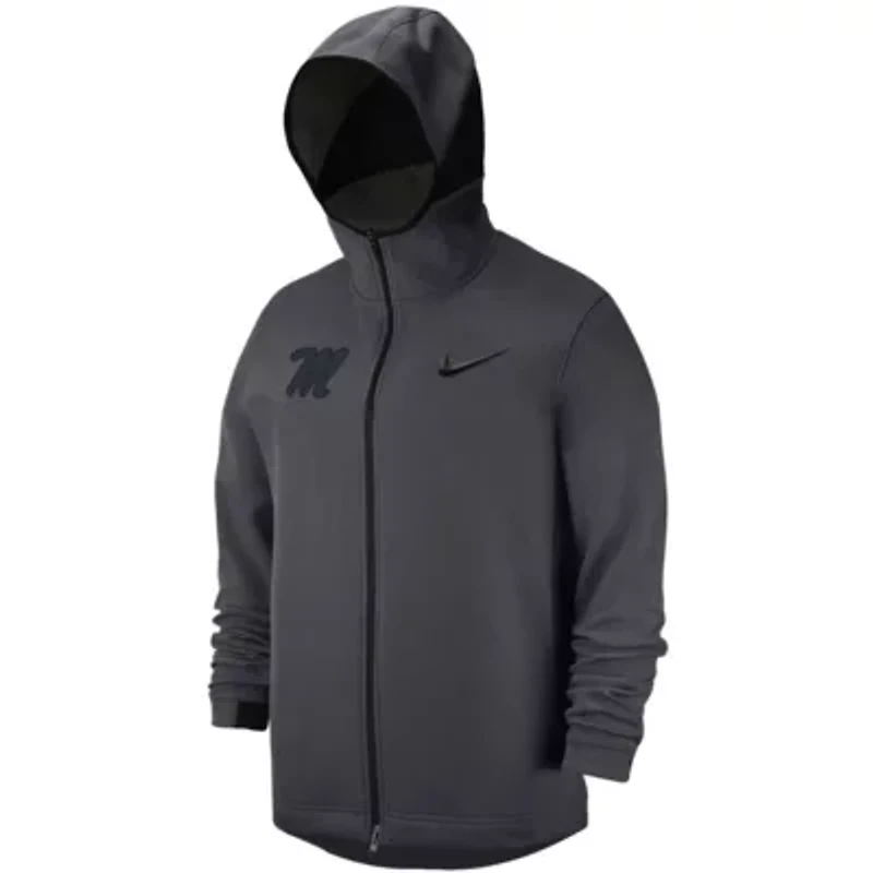 NCAA Nike Ole Miss Rebels Tonal Showtime Full-Zip Hoodie Jacket