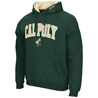 NCAA Cal Poly Mustangs Arch and Logo Pullover Hoodie