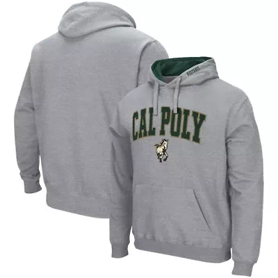NCAA ed Cal Poly Mustangs Arch and Logo Pullover Hoodie