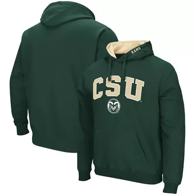 NCAA Colorado State Rams Arch and Logo Pullover Hoodie