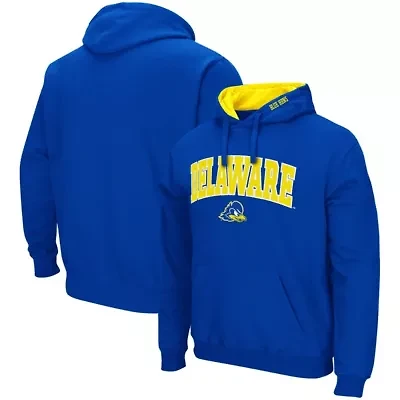 Delaware Fightin' Blue Hens NCAA Arch and Logo Pullover Hoodie