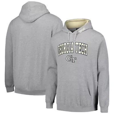 Georgia Tech Yellow Jackets NCAA ed Arch & Logo 3.0 Pullover Hoodie