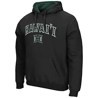 Hawaii Rainbow Warriors NCAA Arch and Logo Pullover Hoodie