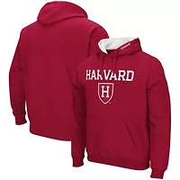 Harvard Crimson NCAA Arch and Logo Pullover Hoodie