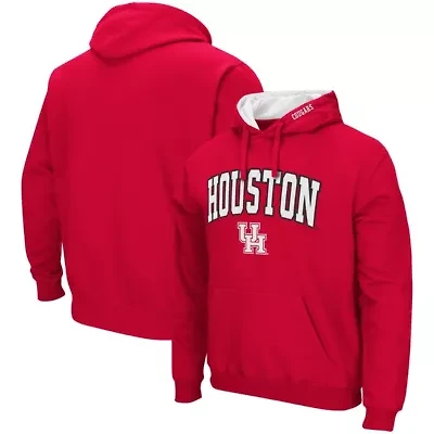 NCAA Houston Cougars Arch and Logo Pullover Hoodie