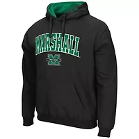 NCAA Marshall Thundering Herd Arch and Logo Pullover Hoodie
