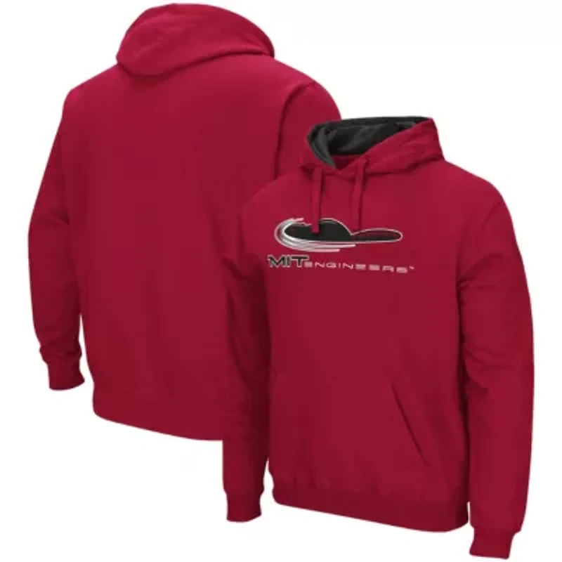 NCAA MIT Engineers Arch and Logo Pullover Hoodie
