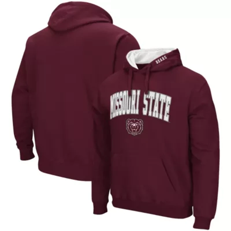 Missouri State Bears NCAA University Arch and Logo Pullover Hoodie