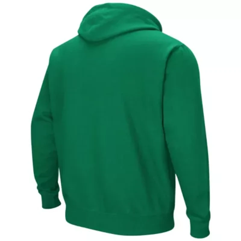 NCAA Kelly North Dakota Arch and Logo Pullover Hoodie