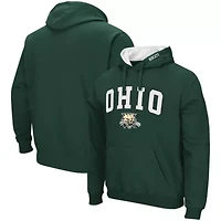 NCAA Ohio Bobcats Arch and Logo Pullover Hoodie