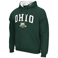 NCAA Ohio Bobcats Arch and Logo Pullover Hoodie